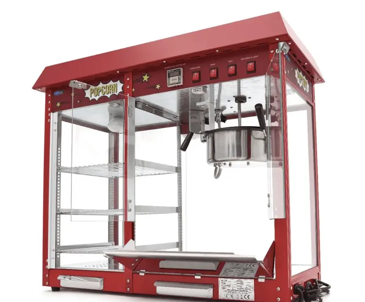 Giant Popcorn Cart para eventos