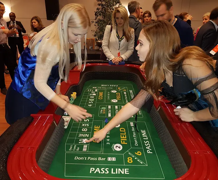 Craps Table para eventos