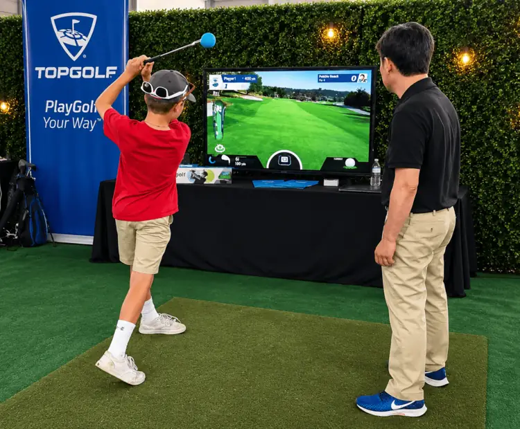 Simulador de Golf para eventos