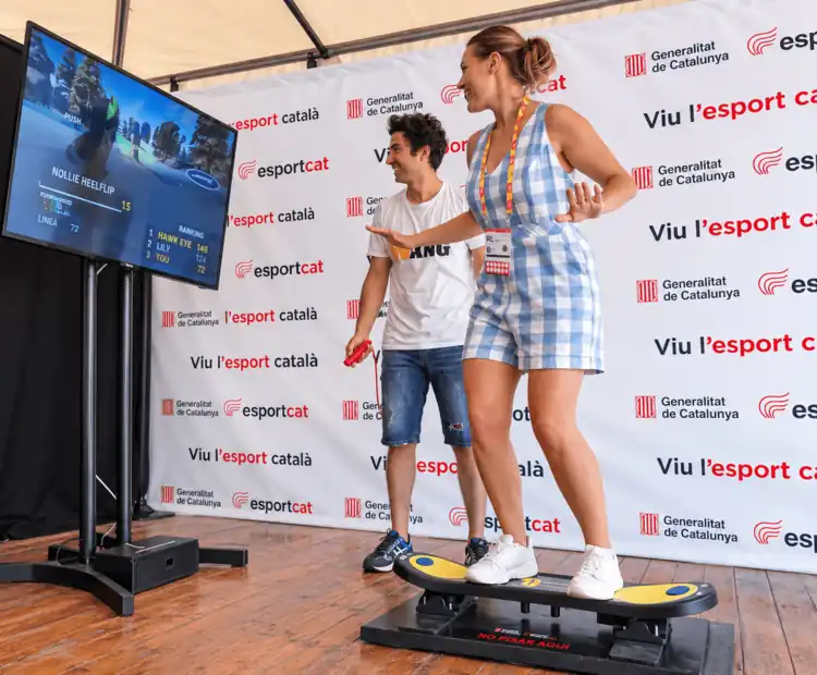 Simulador de Skate VR para eventos