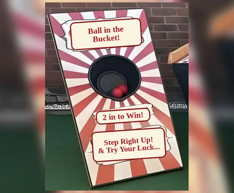 Ball in the Bucket – Encesta la Pelota para eventos