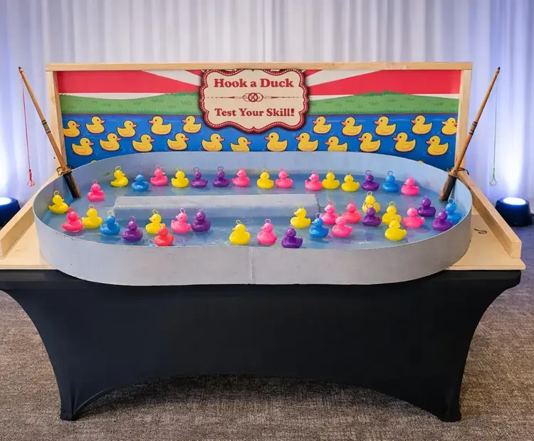 Hook a Duck – Fairground Duck Fishing para eventos
