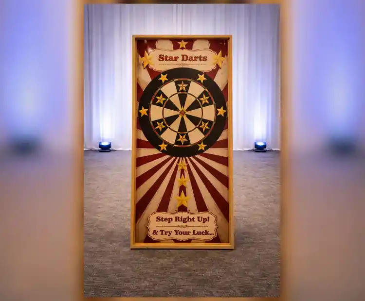 Star Darts – Diana de Estrellas para eventos
