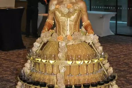 Vestido de Champagne barcelona