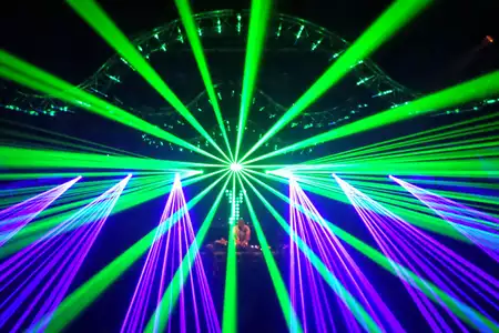 espectaculo laser para eventos