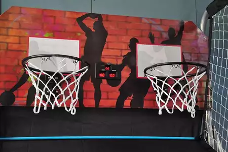 juego de basquet doble para eventos