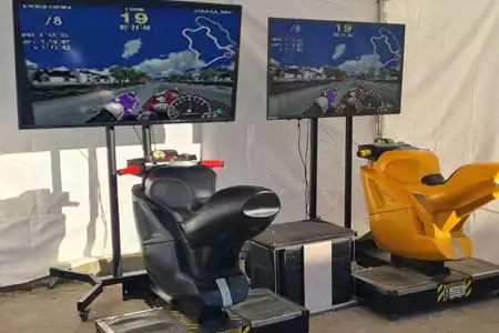 simulador de motos para eventos
