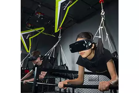 Realidad virtual ala delta 