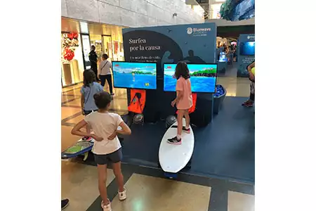 bcn simulador surf