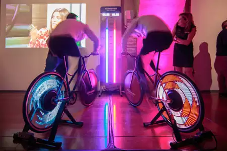 Bicicletas Generadoras de Luz para Eventos