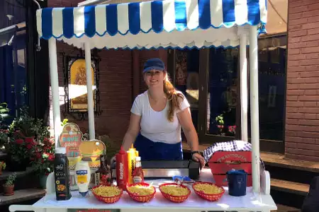 Rentar carrito de hamburguesas