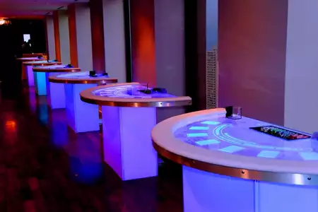Mesas LED para eventos