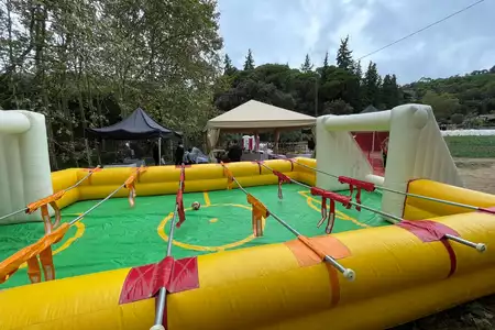 alquiler futbolin humano