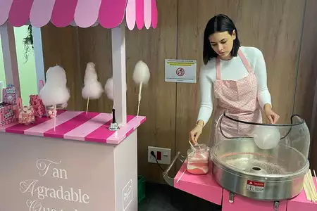 Alquiler carrito algodon de azucar