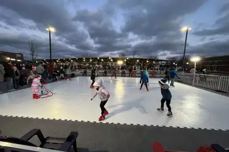 pista de hielo para eventos 