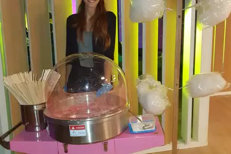 Alquiler carrito algodon de azucar