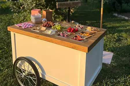 carrito de embutidos para eventos