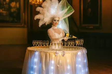 mesas vivas humanas barcelona