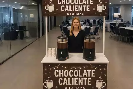alquiler maquina chocolate para eventos