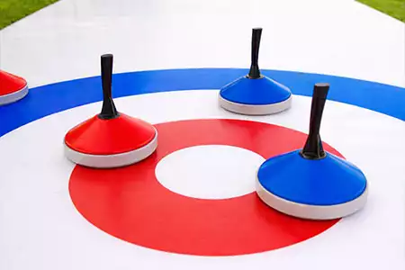 Pista para eventos de juegos 