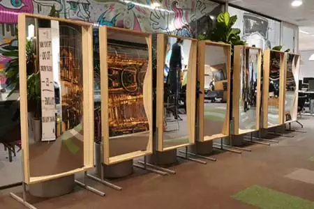 espejos de circo alquilar