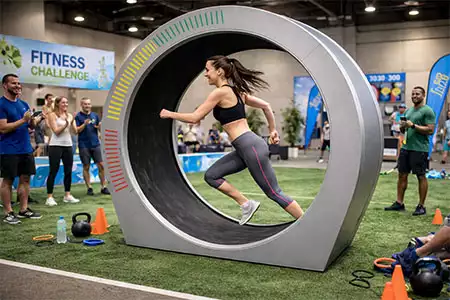 hamster gigante para eventos 