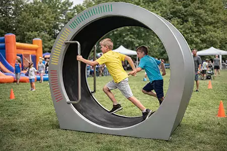 Gigante rueda de hamster