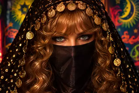 ambiente mistico bruja adivina zoltar