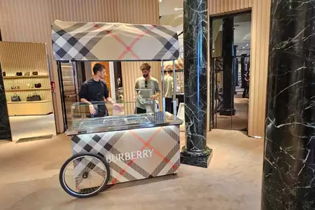 carrito de helados artesanales para eventos