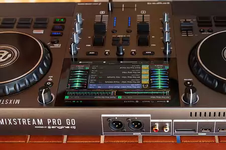 Tabla de mezclas con pantalla táctil de 7 pulgadas
