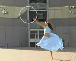 espectaculo hula hoop barcelona