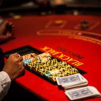 mesa black jack para eventos