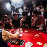 mesa black jack para eventos