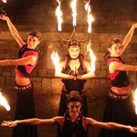 espectaculo de fuego barcelona