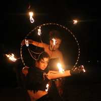 espectaculo de fuego barcelona