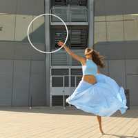 espectaculo hula hoop barcelona