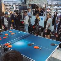 mesa de ping pong para eventos