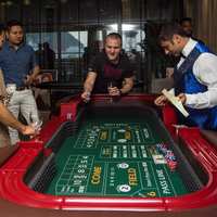 mesa de dados para fiestas