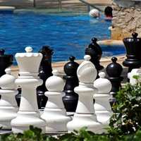 ajedrez gigante de alquiler