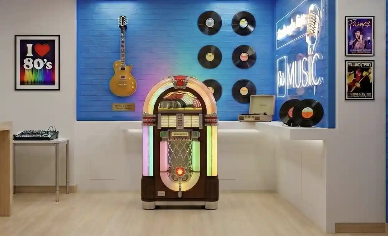 Retro Jukebox at a real event