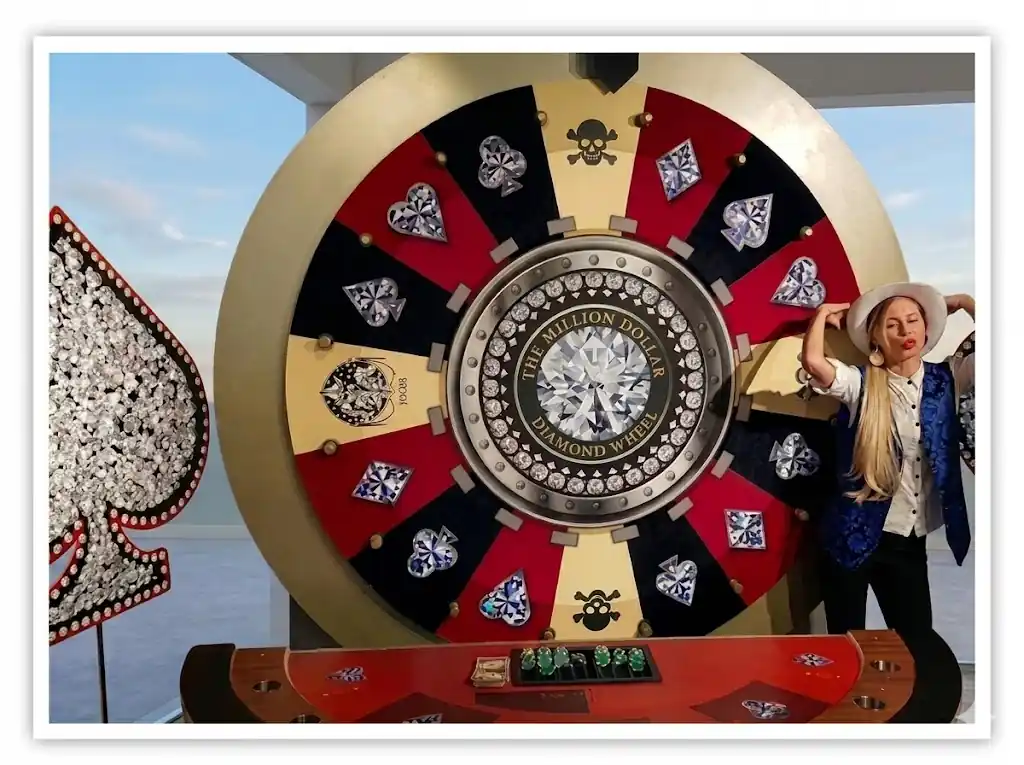 Ruleta de la fortuna personalitzada en la inauguració d'una botiga
