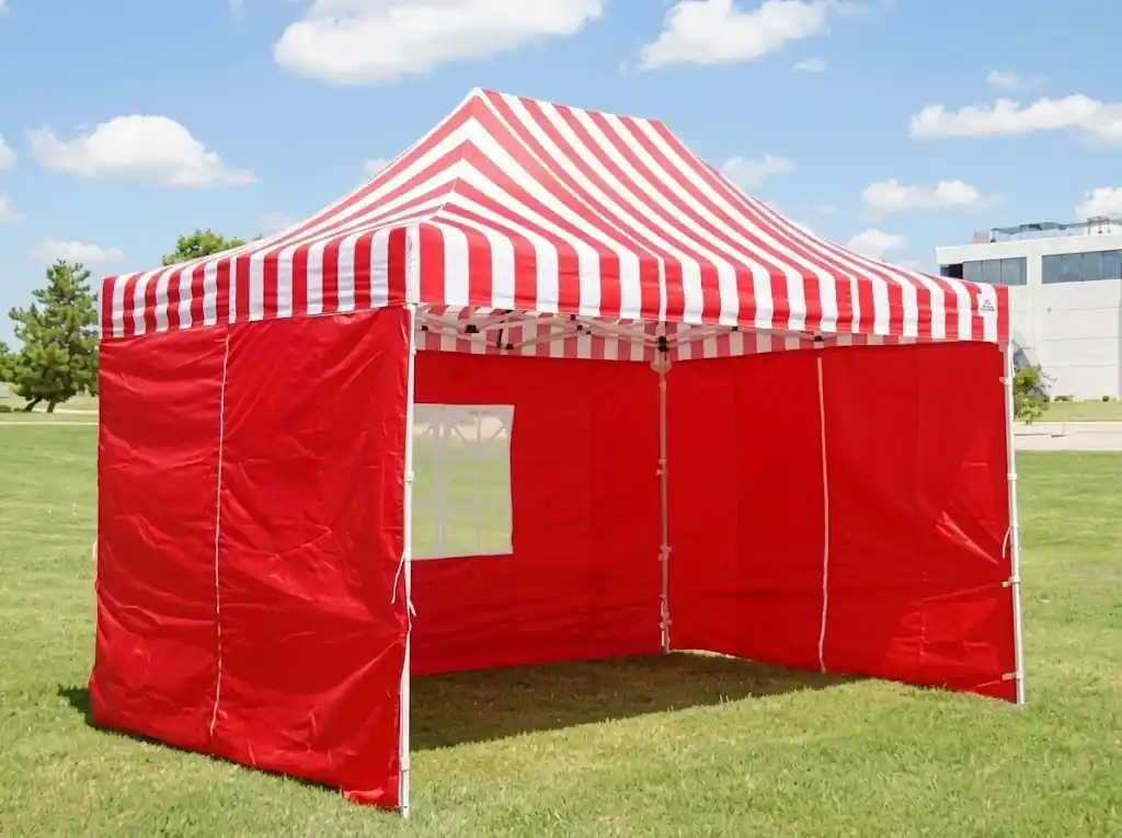 Fairground Tents at a real event