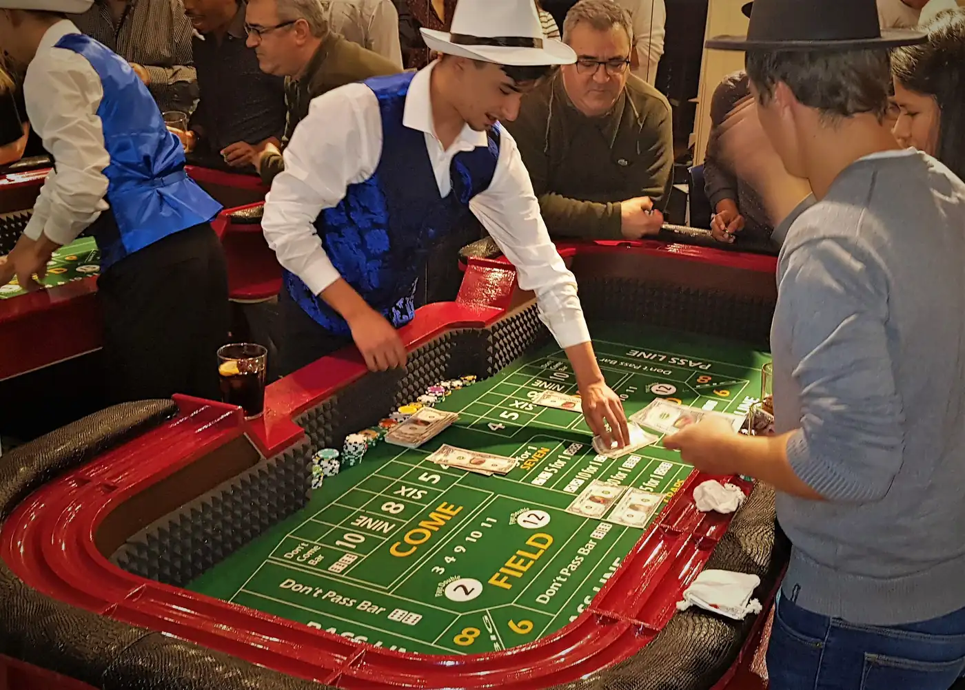 Craps Table at a real event