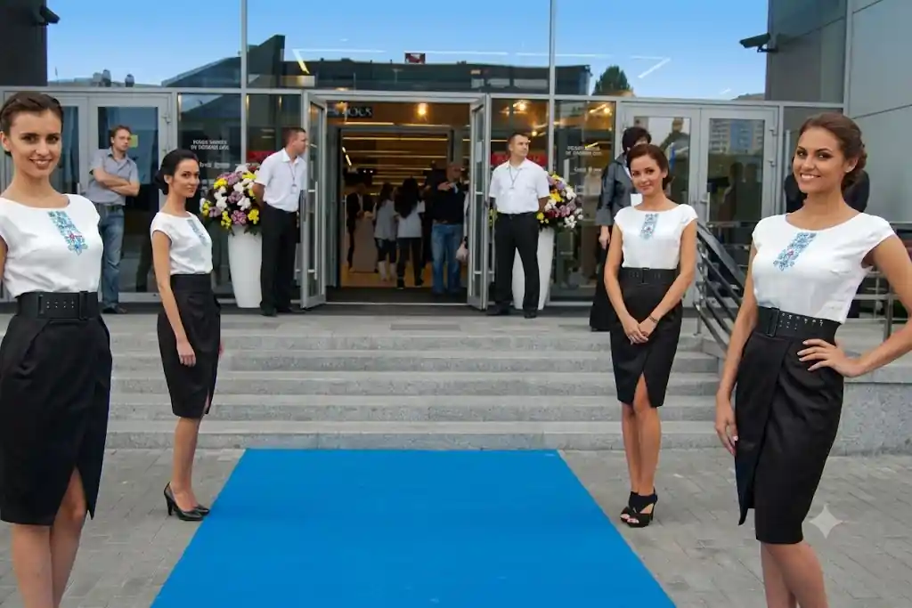 Hostesses i Promotores per a Esdeveniments en un esdeveniment real