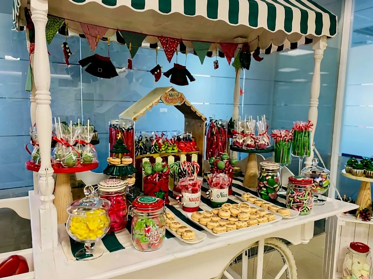 Corporate sweet table at an office event