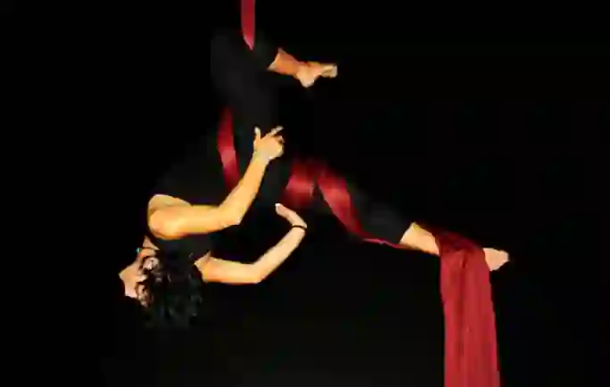 Acrobàcies Aèries per a Esdeveniments en un esdeveniment real
