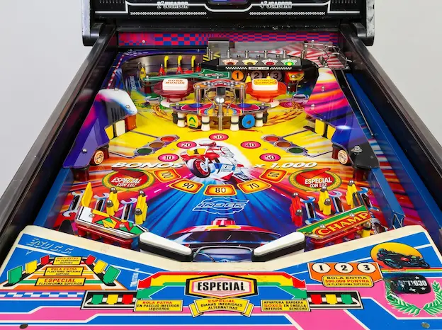 Màquina de Pinball en un esdeveniment real