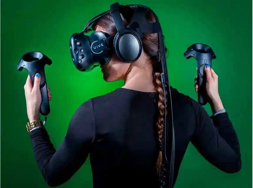 Ulleres de realitat virtual en una festa d'empresa a Barcelona