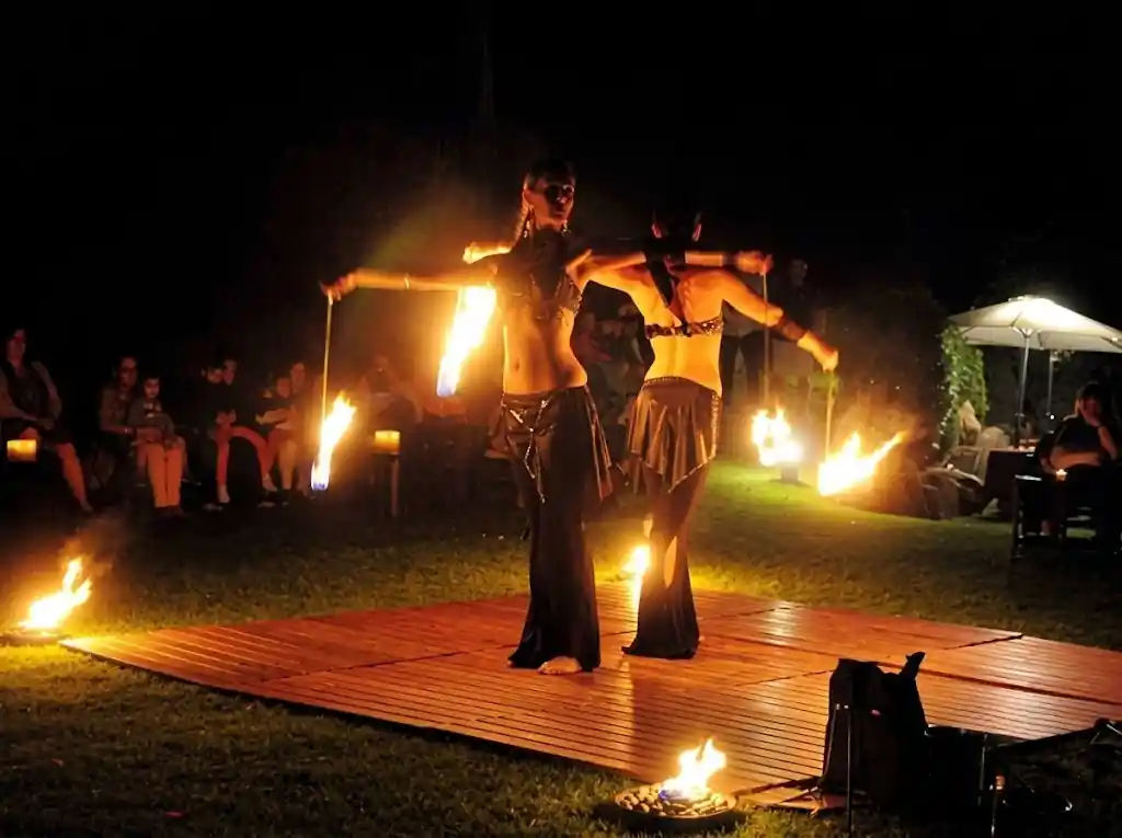 Fire Show at a real event