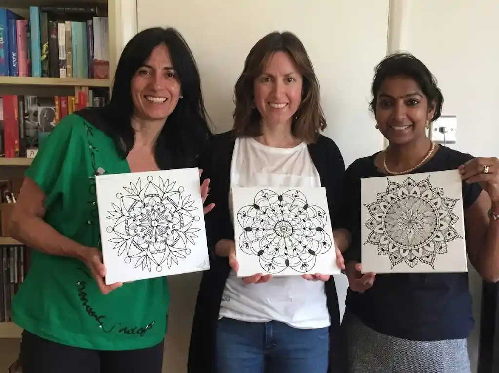 Mandala Workshop at a real event
